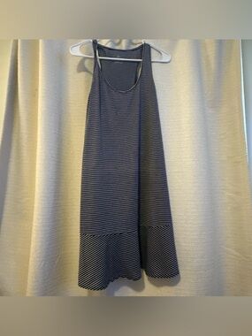 Southern Tide Striped Navy and White Racerback Sundress